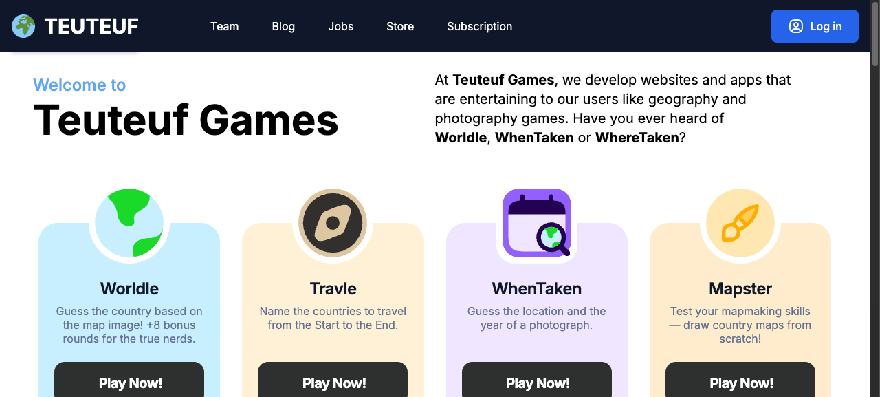 Teuteuf portfolio preview